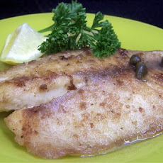 Tilapia W/lemon Peppercorn Sauce