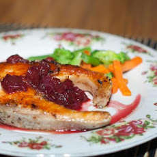 Cherry Sauce for Grilled Salmon