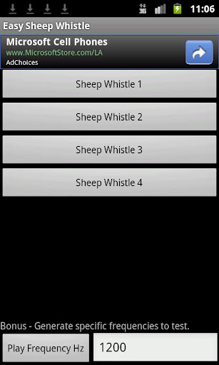 Easy Sheep Whistle