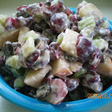 Cranberry Waldorf (A Healthier Version)