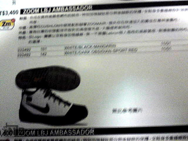 LeBron8217s Zoom LBJ Ambassador Release Information