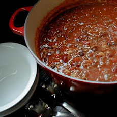 My 3-Bean Yummy Chili