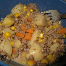 Crock Pot Hamburger 'n Potato Casserole