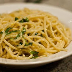 Lemon Basil Spaghetti