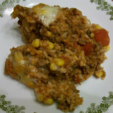 Easy Taco Rice Casserole