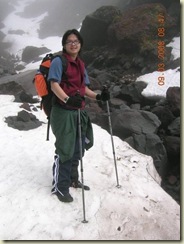 Crossing Icy Land Slip