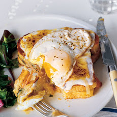 Smoked Salmon Croque Madames