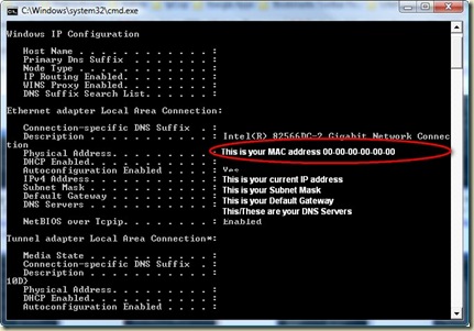 MAC address