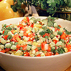 Alexis's Chopped Vegetable Salad