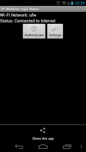 UF Wi-Fi Authenticator