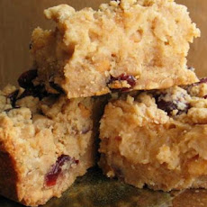 Peanut Butter and Cranberry Bars
