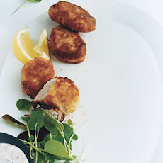 Crisp Pork Medallions with Creamy Caper Sauce