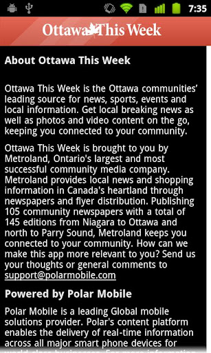 【免費新聞App】Ottawa This Week-APP點子