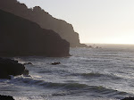 San Francisco looking out to sea at sunset near China Beach.