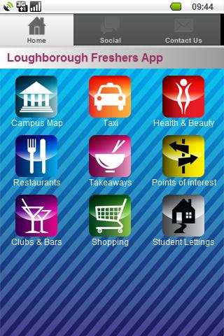 Loughborough Freshers App