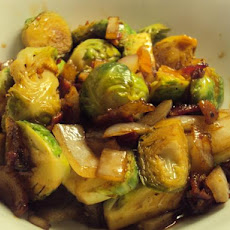 Brussels Sprouts With Bacon and Balsamic Vinegar
