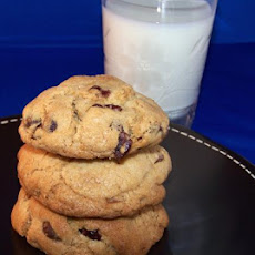 Cranberry, Bittersweet Chocolate Chip Cookies in a Jar Mix