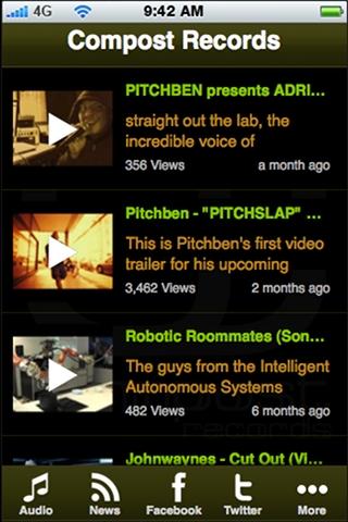 【免費音樂App】Compost Records-APP點子