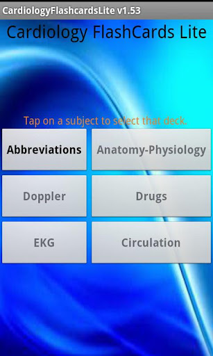 Cardiology Flashcards Lite