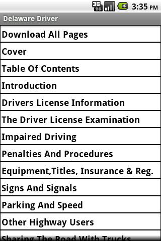 Delaware Driver Handbook