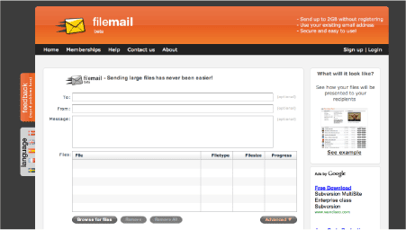 Filemail.com - Sending large files has never been easier