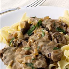 Easy Beef Stroganoff