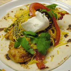 Fast Family Chicken Fajitas