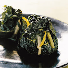 Swiss Chard Purses with Sausage Stuffing