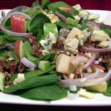 Spinach Salad with Blue Cheese