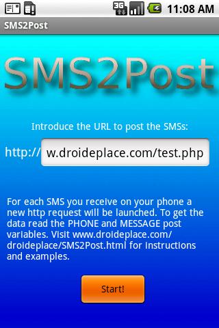 SMS2post