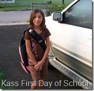 kassity first day school 08-09