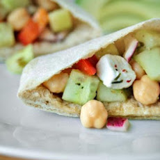 Chickpea Salad Pitas