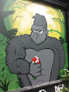 Gorilla Wall Painting