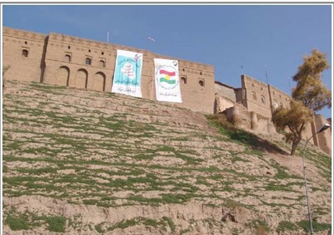 hawler erbil arbil castle Kurdistan