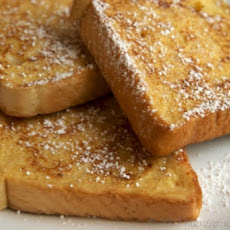 Spiked Egg Nog French Toast