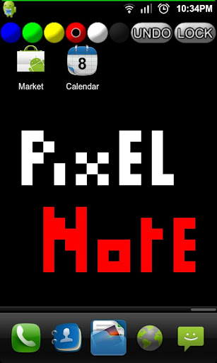 PixelNote Live Wallpaper