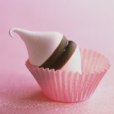 Pink Meringue Drops