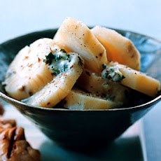 Ash-Roasted Batatas with Lime-Cumin Butter
