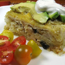 Easy Chicken Enchilada Casserole