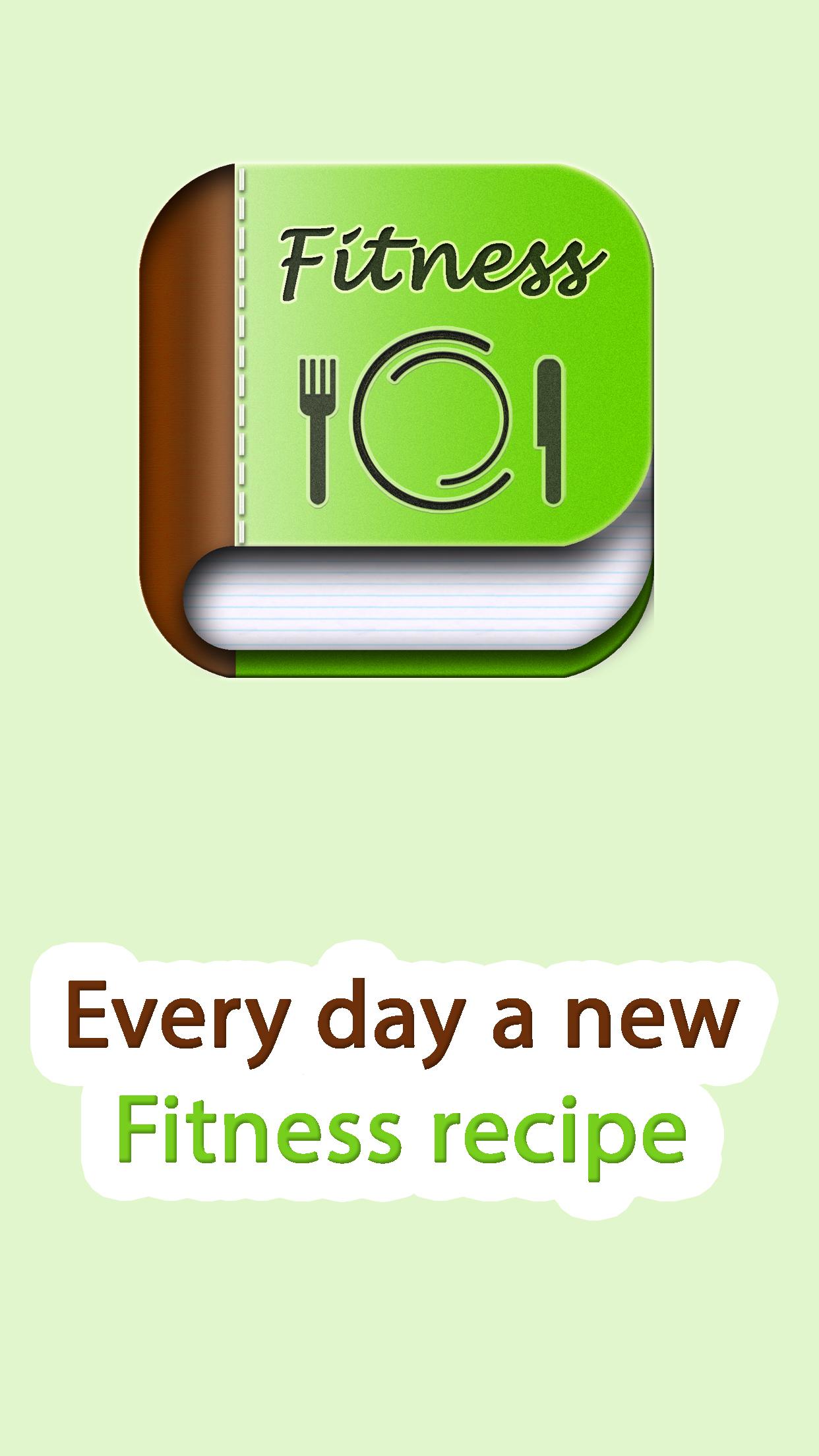 Android application Fitness Recipe of the day screenshort
