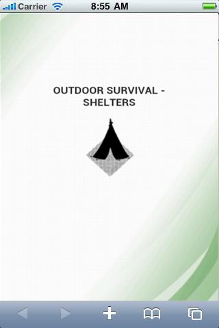 Shelter Wilderness Survival