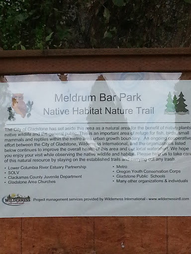 Meldrum Bar Park Native Habitat Nature Trail