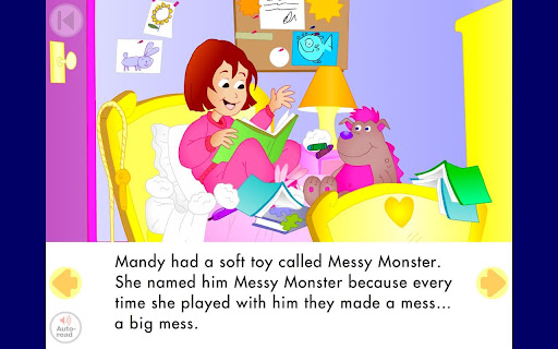 【免費教育App】Mandy and the Messy Monster-APP點子