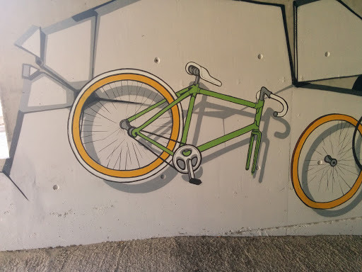 Graffiti Aparcament De Bici