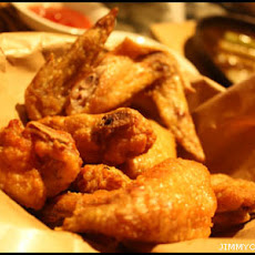 Oven Fried Spicy Chicken Wings