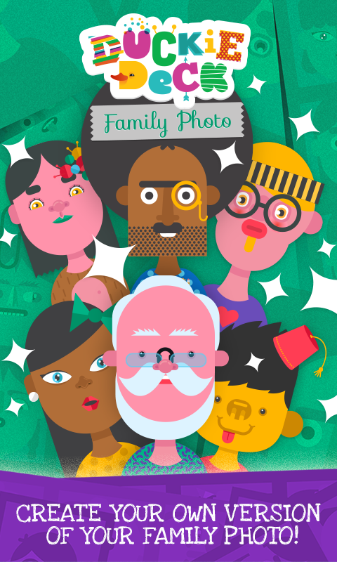 Android application Duckie Deck Family Photo screenshort