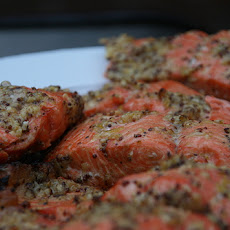 Fresh Herb-Rubbed Salmon Fillets