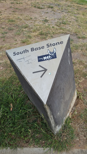 South Base Stone Trail Marker