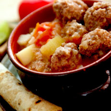 Mexican Meatball Soup Recipe