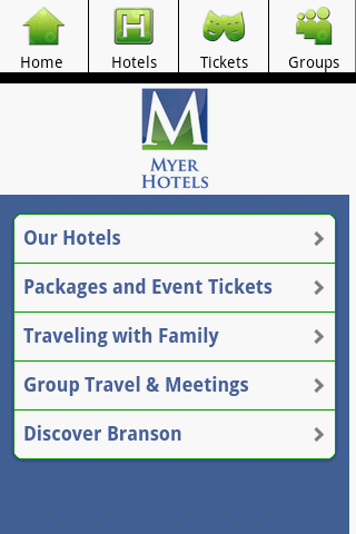 Myer Hotels - Branson Missouri